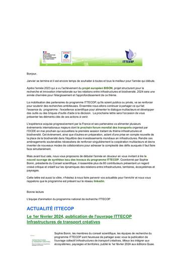 Lettre ITTECOP 2024 01