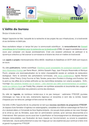 Lettre ITTECOP 2025 06