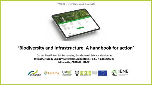 ITTECOP IENE Handbook Biodiv Infrastructure 2024