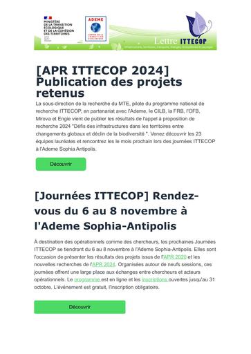 Lettre ITTECOP 2024 10 Flash